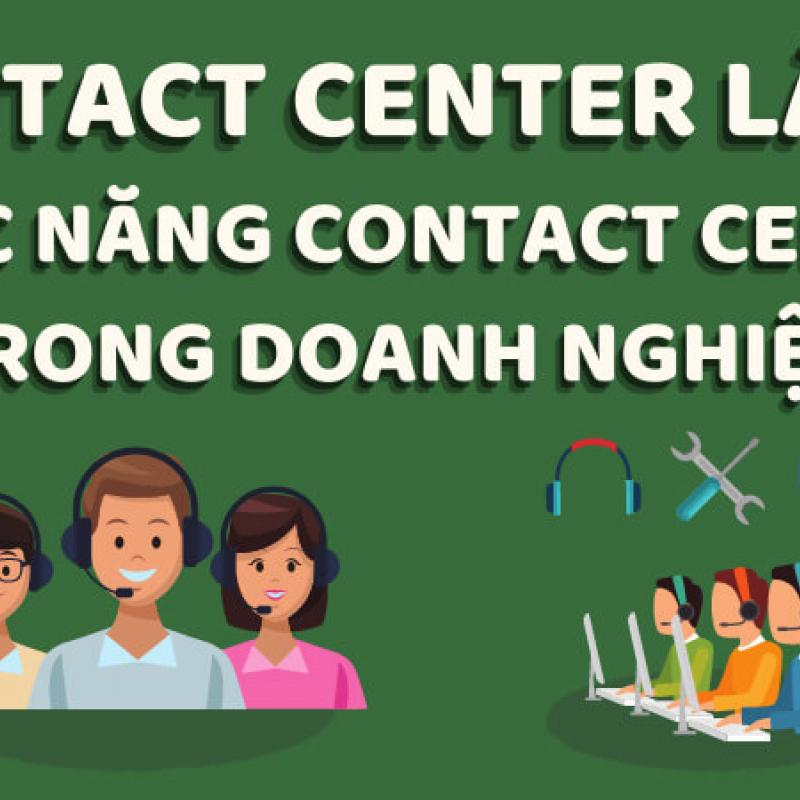 Chức năng của Contact Center trong doanh nghiệp
