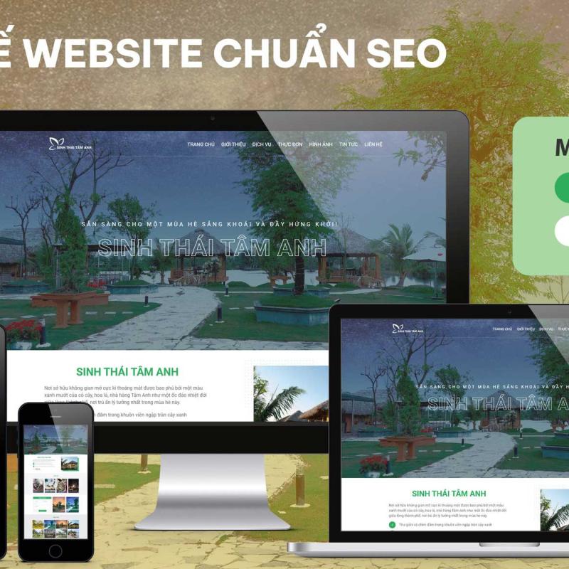 Website Sinh Thái Tâm Anh